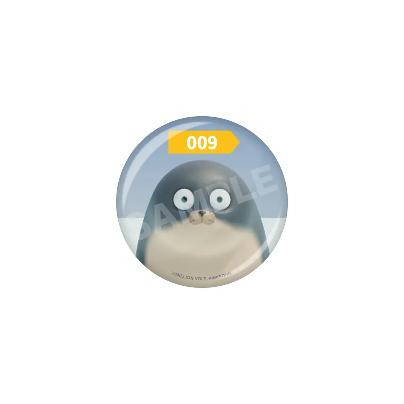 缶バッジ /10 009クジラザラシ