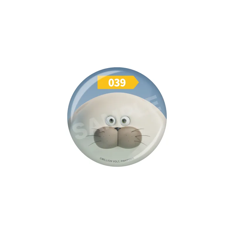 缶バッジ /36 039ぽっちゃりドットザラシ
