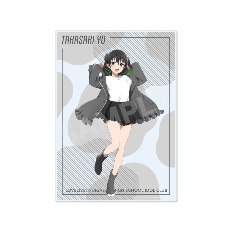 【ラブライブ!虹ヶ咲学園スクールアイドル同好会】レインコートver. アクリルボード /A 高咲 侑