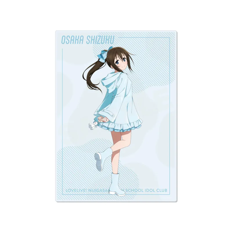 【ラブライブ！虹ヶ咲学園スクールアイドル同好会】レインコートver. アクリルボード /D 桜坂 しずく