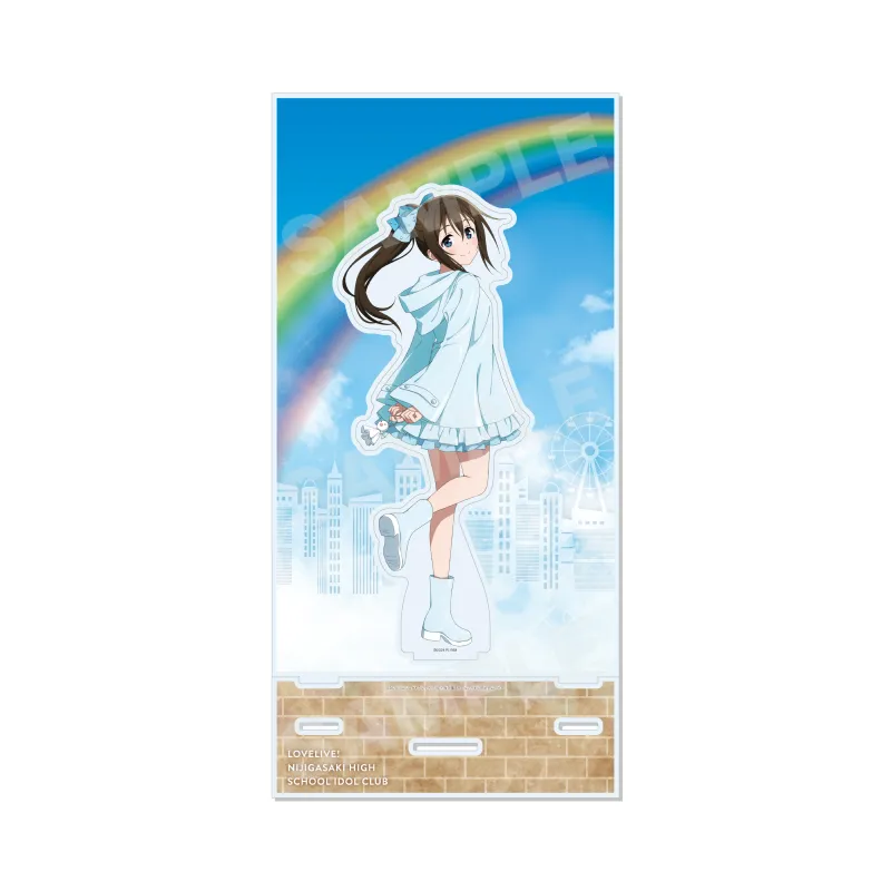 【ラブライブ!虹ヶ咲学園スクールアイドル同好会】レインコートver. 背景付きアクスタ /D 桜坂 しずく