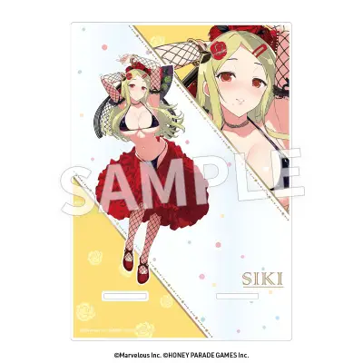 閃乱カグラ アクリルマルチスタンド 四季(フラメンコ風水着)