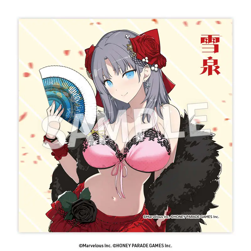 閃乱カグラ クリーナークロス 雪泉（フラメンコ風水着）