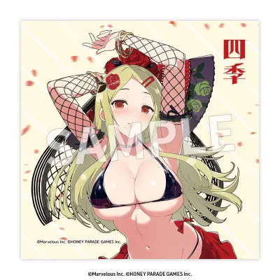 閃乱カグラ クリーナークロス 四季(フラメンコ風水着)