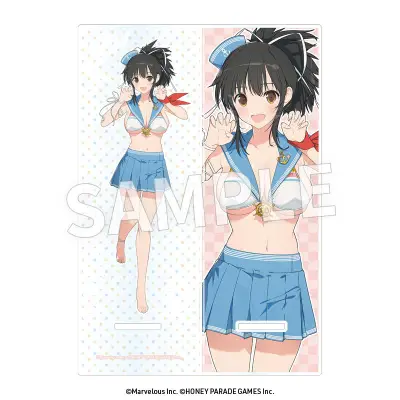 閃乱カグラ アクリルマルチスタンド 飛鳥(制服風水着)