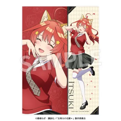 TVスペシャルアニメ「五等分の花嫁＊」A3判クリアポスター 五月（けもみみコーデで踊ってみた！）