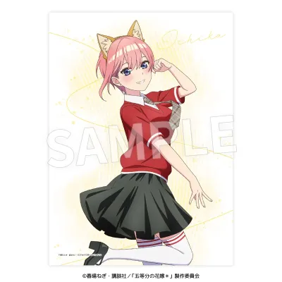TVスペシャルアニメ「五等分の花嫁＊」キャンバスアート 一花（けもみみコーデで踊ってみた！）