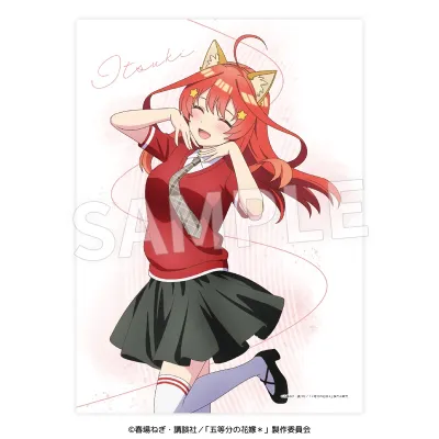 TVスペシャルアニメ「五等分の花嫁＊」キャンバスアート 五月（けもみみコーデで踊ってみた！）