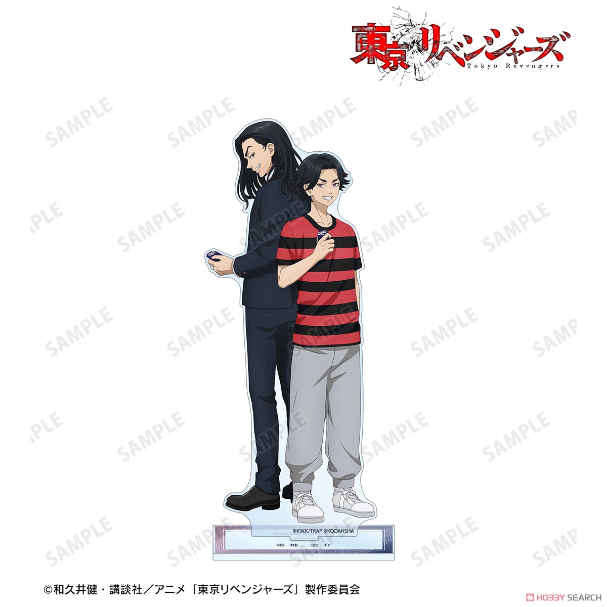 描き下ろしイラスト 場地 圭介 過去ver./2005年ver. 特大アクリルスタンド 2