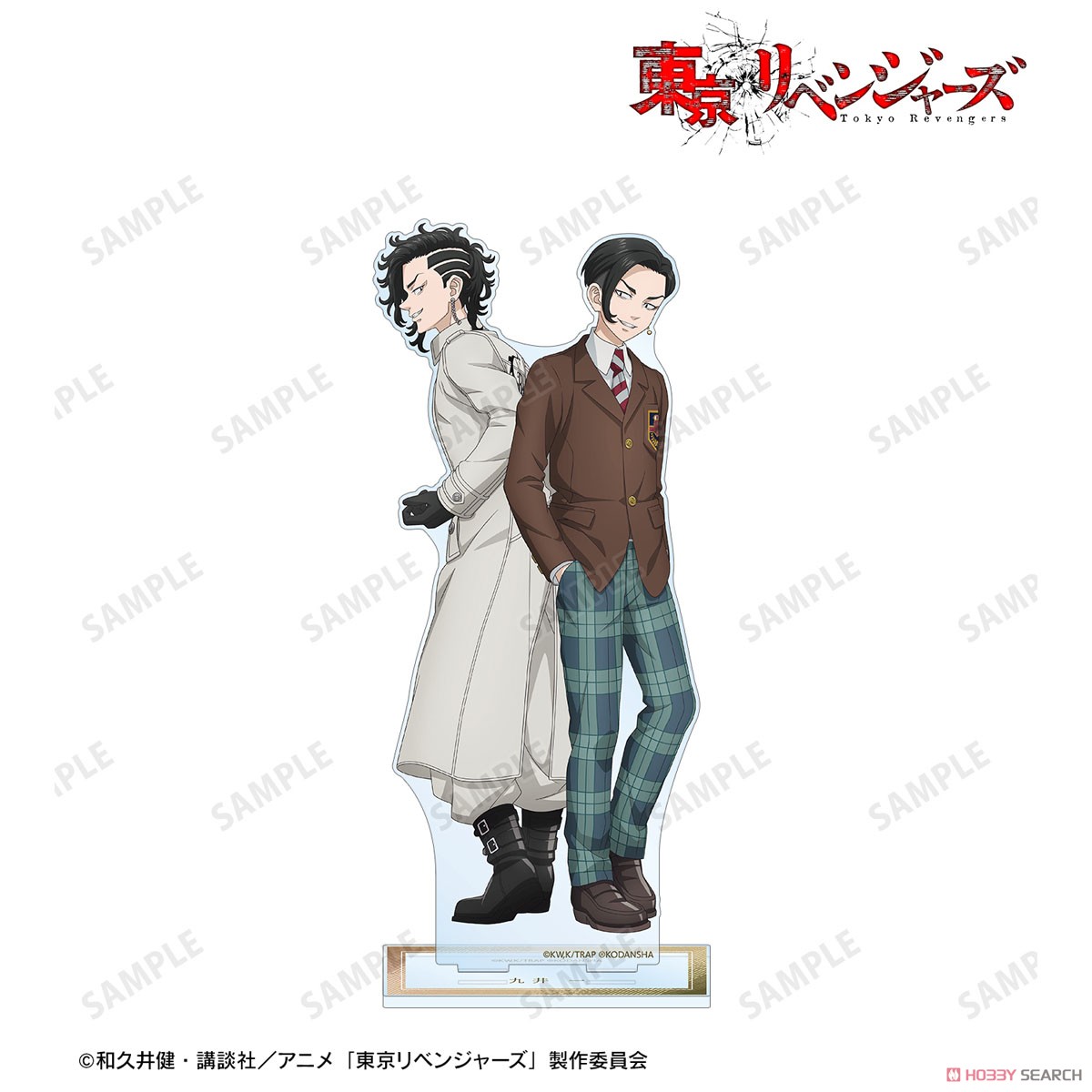 描き下ろしイラスト 九井 一 過去ver./2005年ver. 特大アクリルスタンド 2