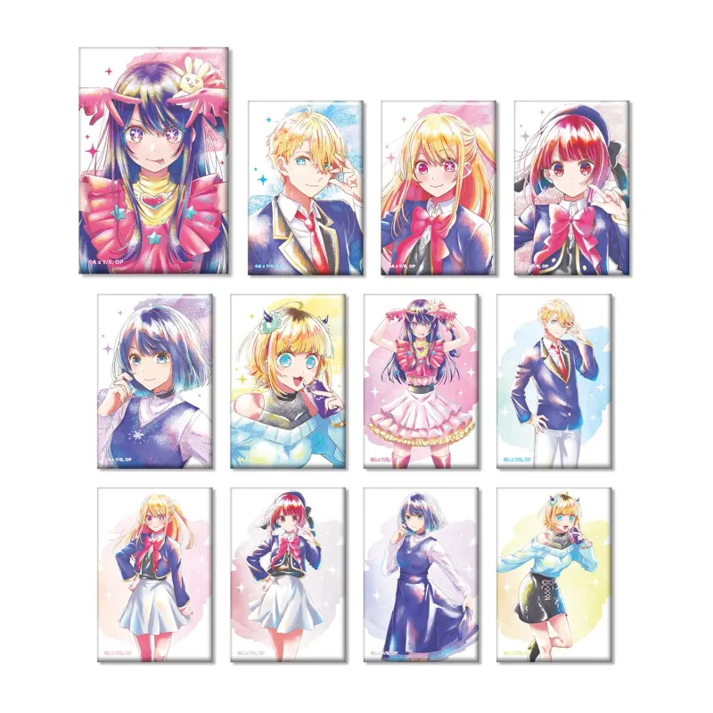 トレーディング Ani-Art aqua label スクエア缶バッジ(単位/BOX)
