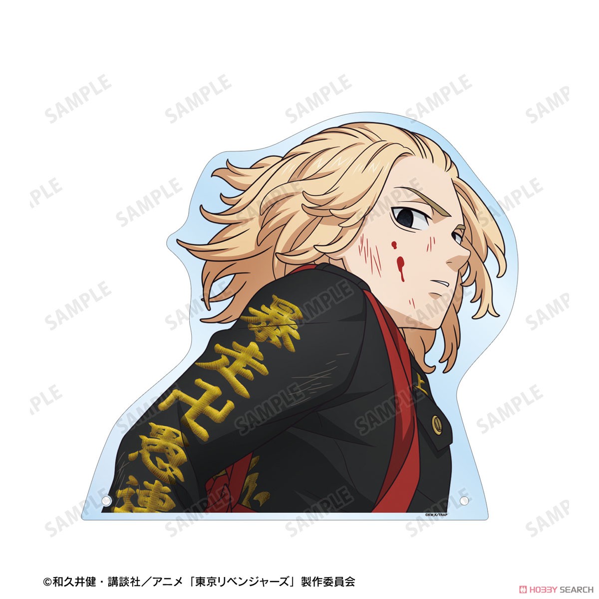 描き下ろしイラスト 佐野 万次郎 戦う背中ver. 特大ダイカットアクリルパネル 3