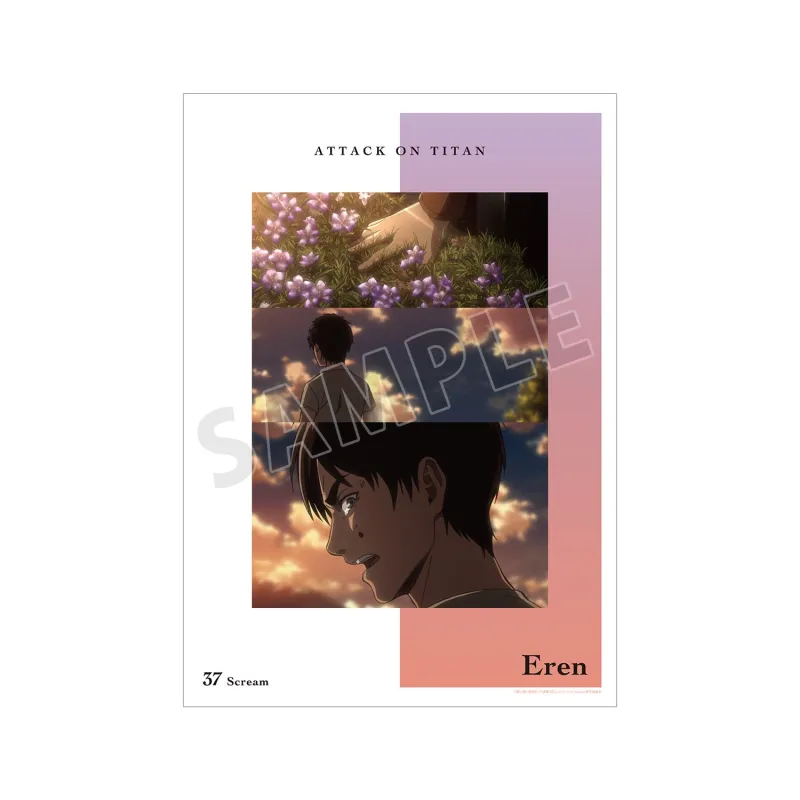 エレン 場面写A3マット加工ポスター
