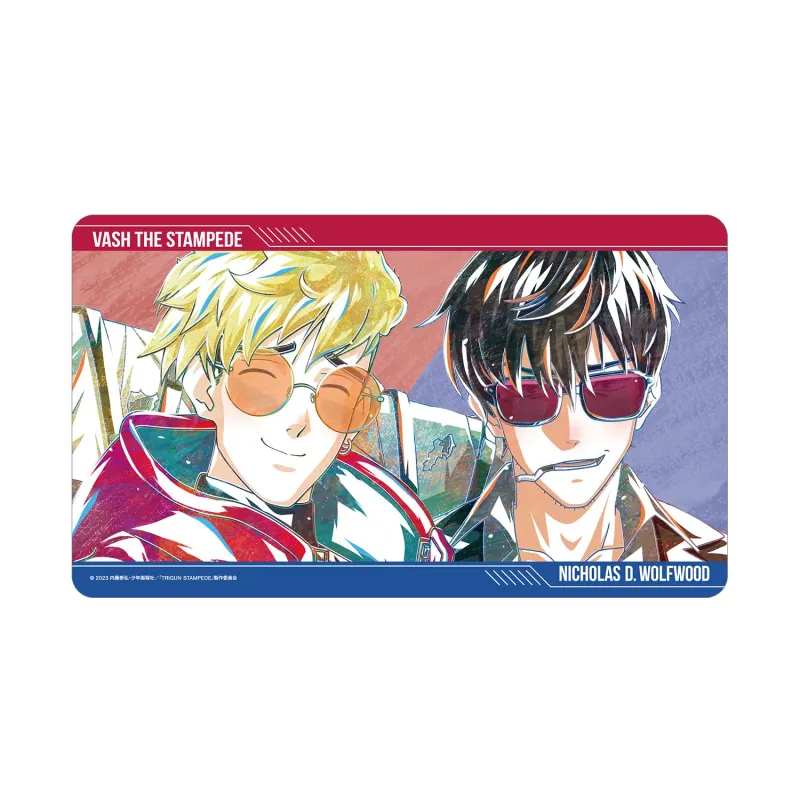 ヴァッシュ&ニコラス Ani-Art マルチデスクマット