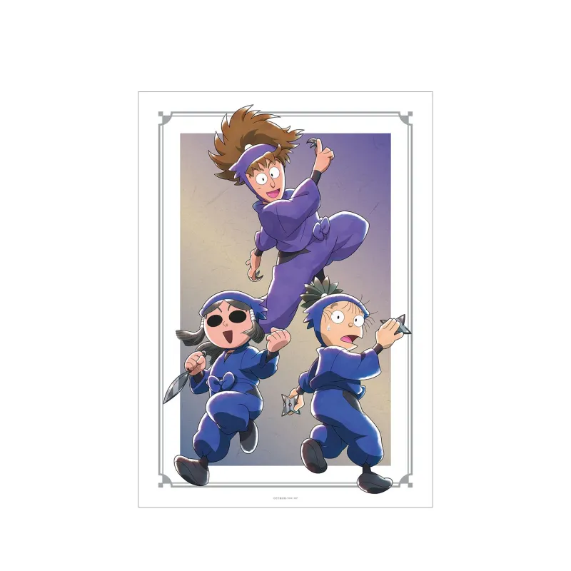 描き下ろしイラスト 集合C みんなで鍛練の段ver. A3マット加工ポスター