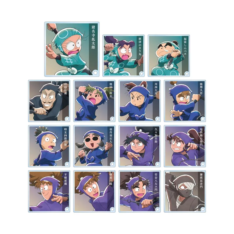 描き下ろしイラスト みんなで鍛練の段ver. トレーディングアクリルスタンドパネル(単位/BOX)