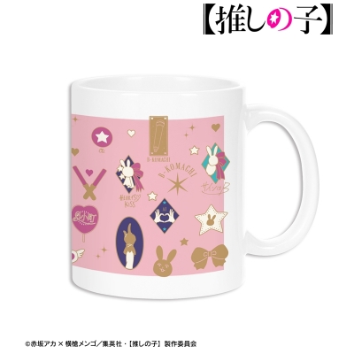 アイ モチーフ柄 マグカップ