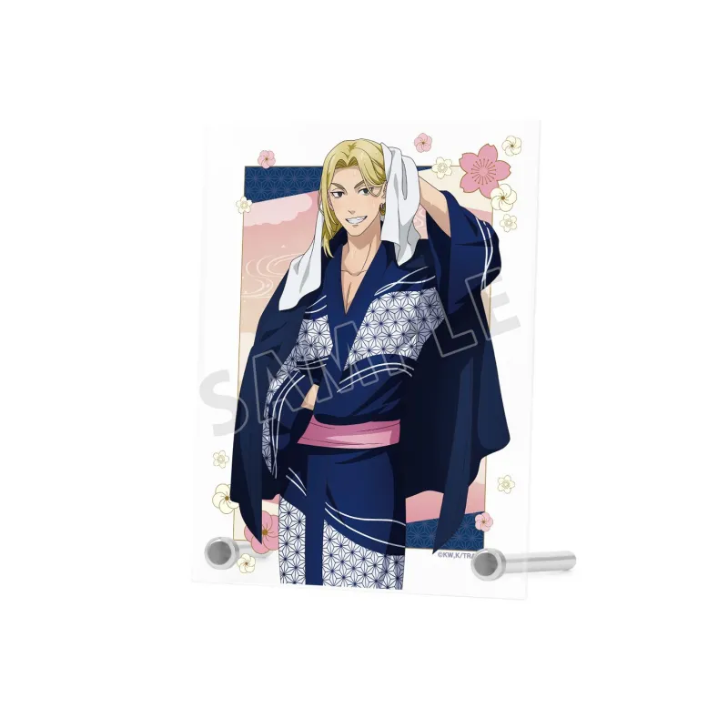 描き下ろし 龍宮寺 堅 温泉浴衣ver. A6アクリルパネル