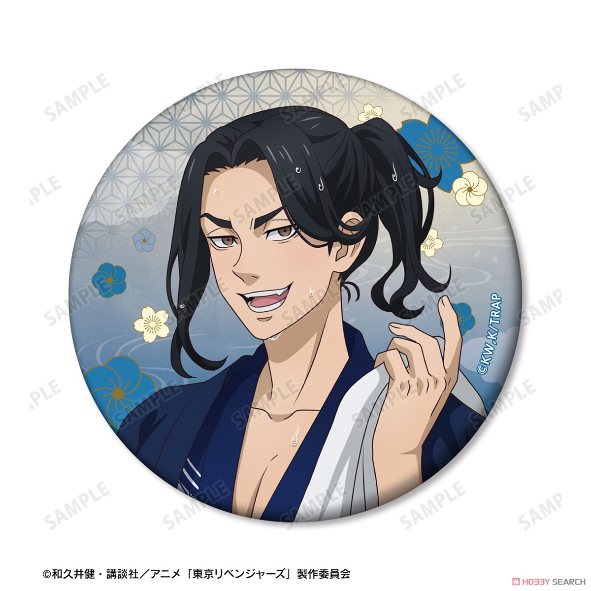 描き下ろし 場地 圭介 温泉浴衣ver. 缶ミラー 3