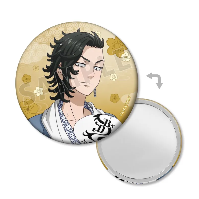 描き下ろし 九井 一 温泉浴衣ver. 缶ミラー