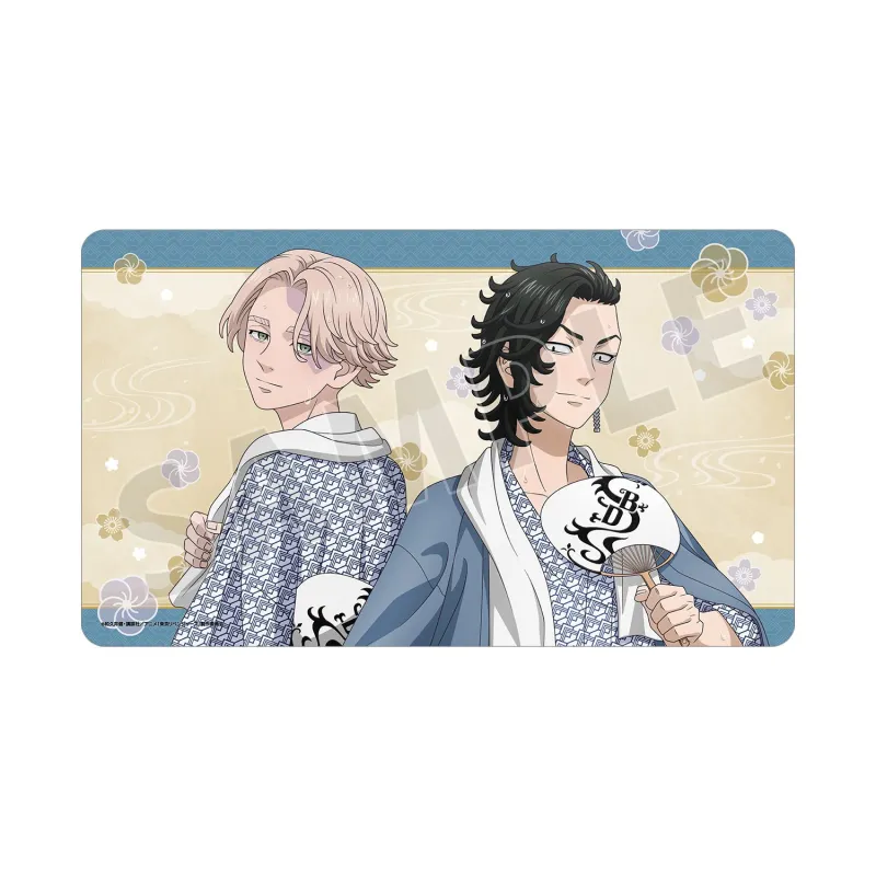 描き下ろし 乾 青宗&九井 一 温泉浴衣ver. マルチデスクマット