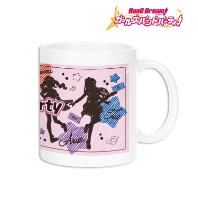 Poppin'Party Ani-Sketch マグカップ