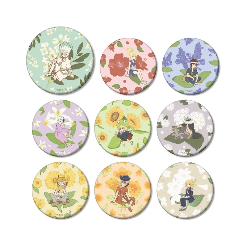 トレーディング Botania マット缶バッジ(単位/BOX)