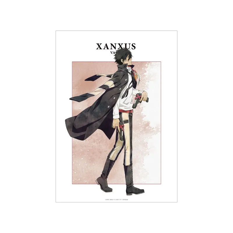 描き下ろし XANXUS（10年後） 歩みver. A3マット加工ポスター