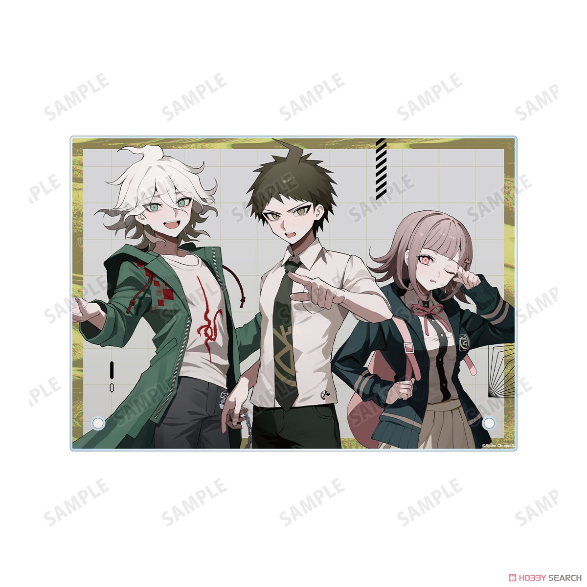 描き起こし 日向創&狛枝凪斗&七海千秋 Art by さくしゃ2 A5アクリルパネル 5