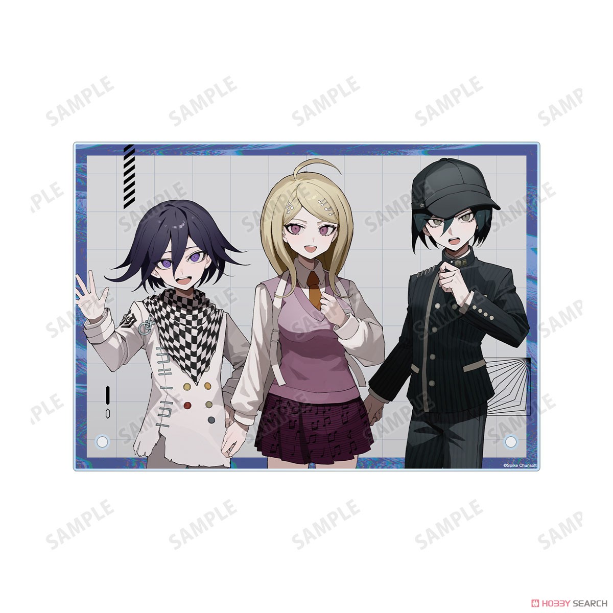 描き起こし 赤松楓&王馬小吉&最原終一 Art by さくしゃ2 A5アクリルパネル 5