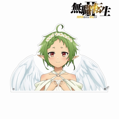 描き下ろし シルフィエット 天使ver. 特大ダイカットアクリルパネル 2