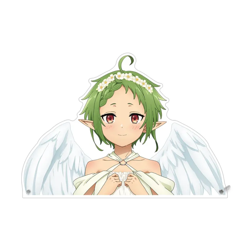 描き下ろし シルフィエット 天使ver. 特大ダイカットアクリルパネル