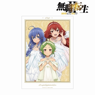描き下ろし 集合 天使ver. A3マット加工ポスター 2