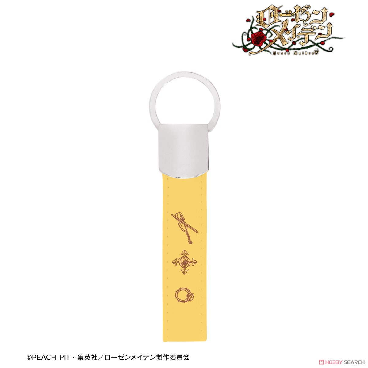 金糸雀 キーリング付き合皮キーホルダー 2