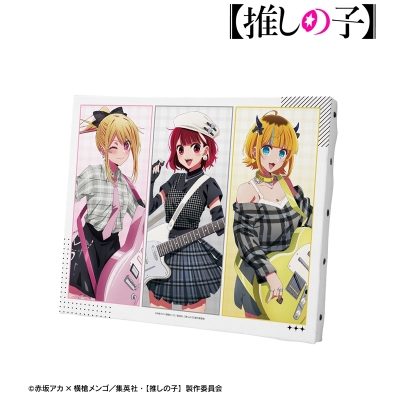 描き下ろし ルビー&有馬かな&MEMちょ ロックバンドver. キャンバスボード 2