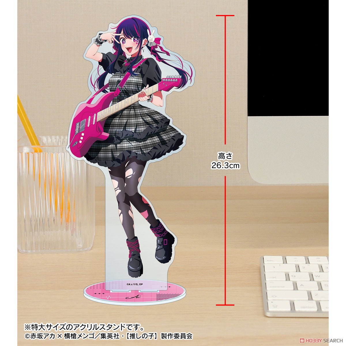 描き下ろし ルビー ロックバンドver. 特大アクリルスタンド 6