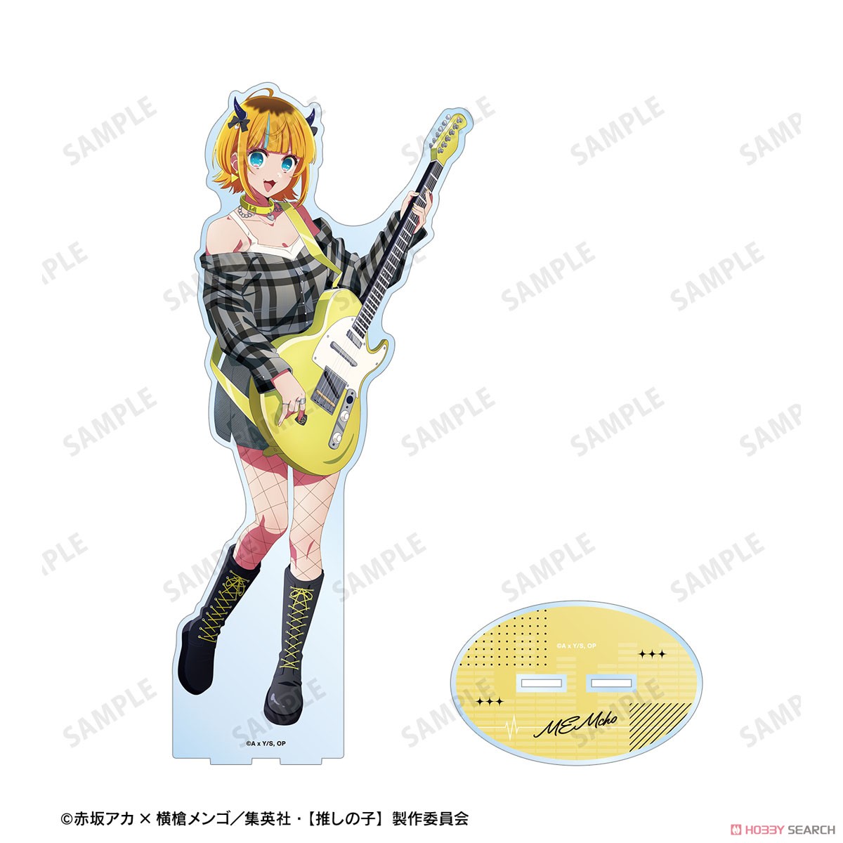 描き下ろし MEMちょ ロックバンドver. 特大アクリルスタンド 4
