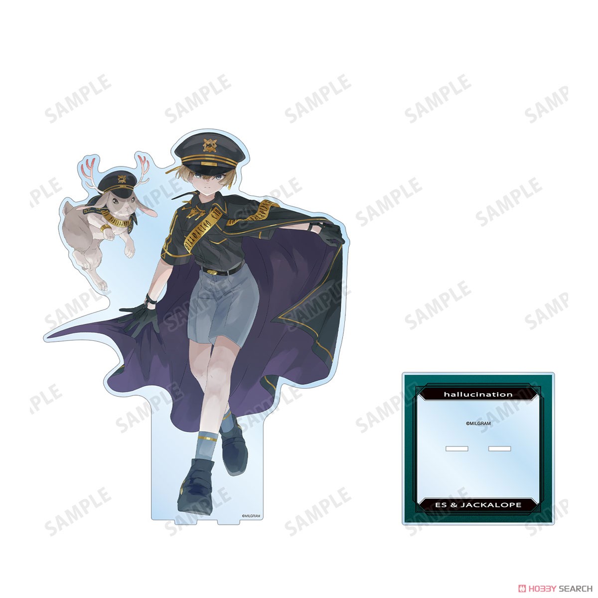 描き下ろし エス&ジャッカロープ LIVE EVENT「hallucination」ver. 特大アクリルスタンド 2