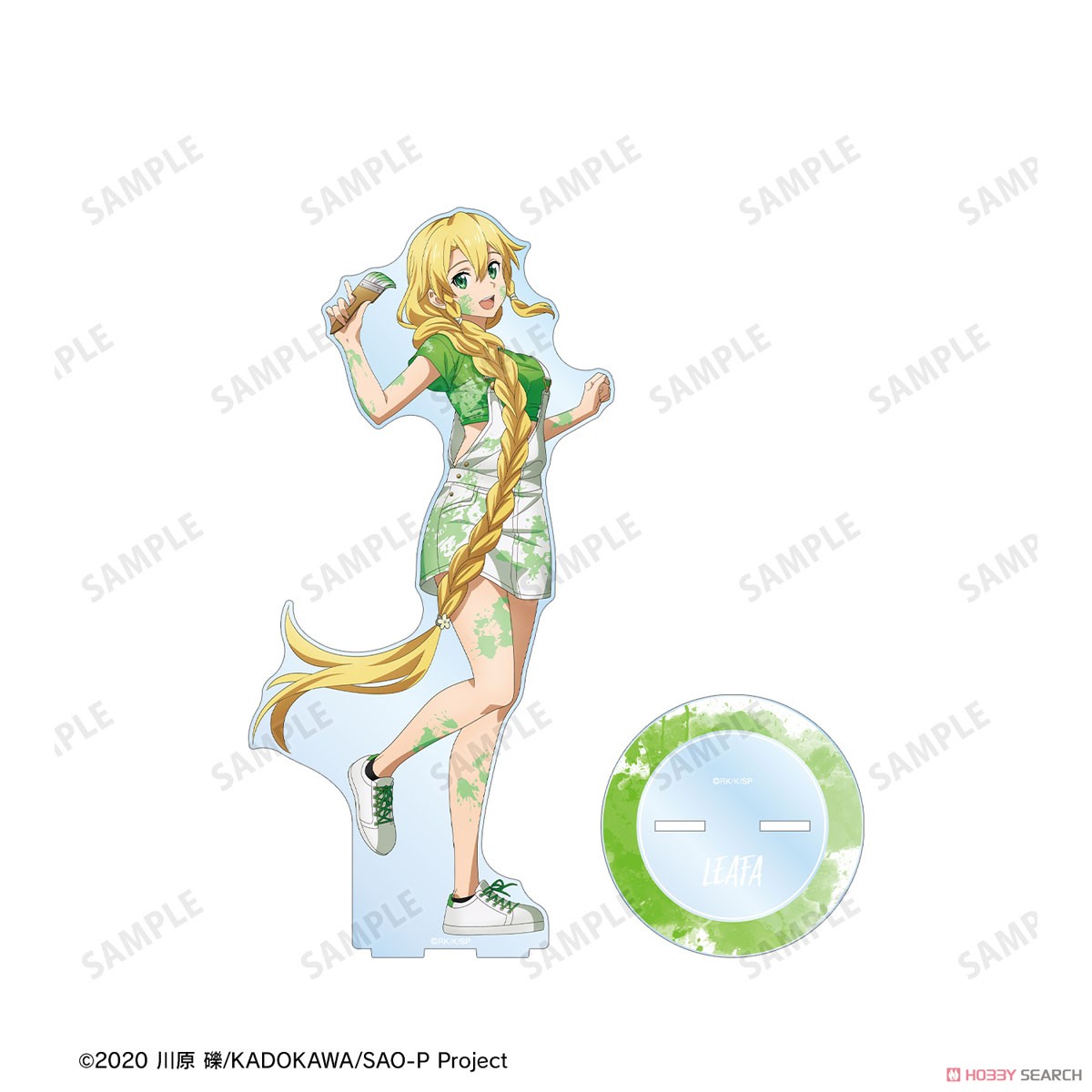 描き下ろし リーファ ペイントスタイルver. 特大アクリルスタンド 3