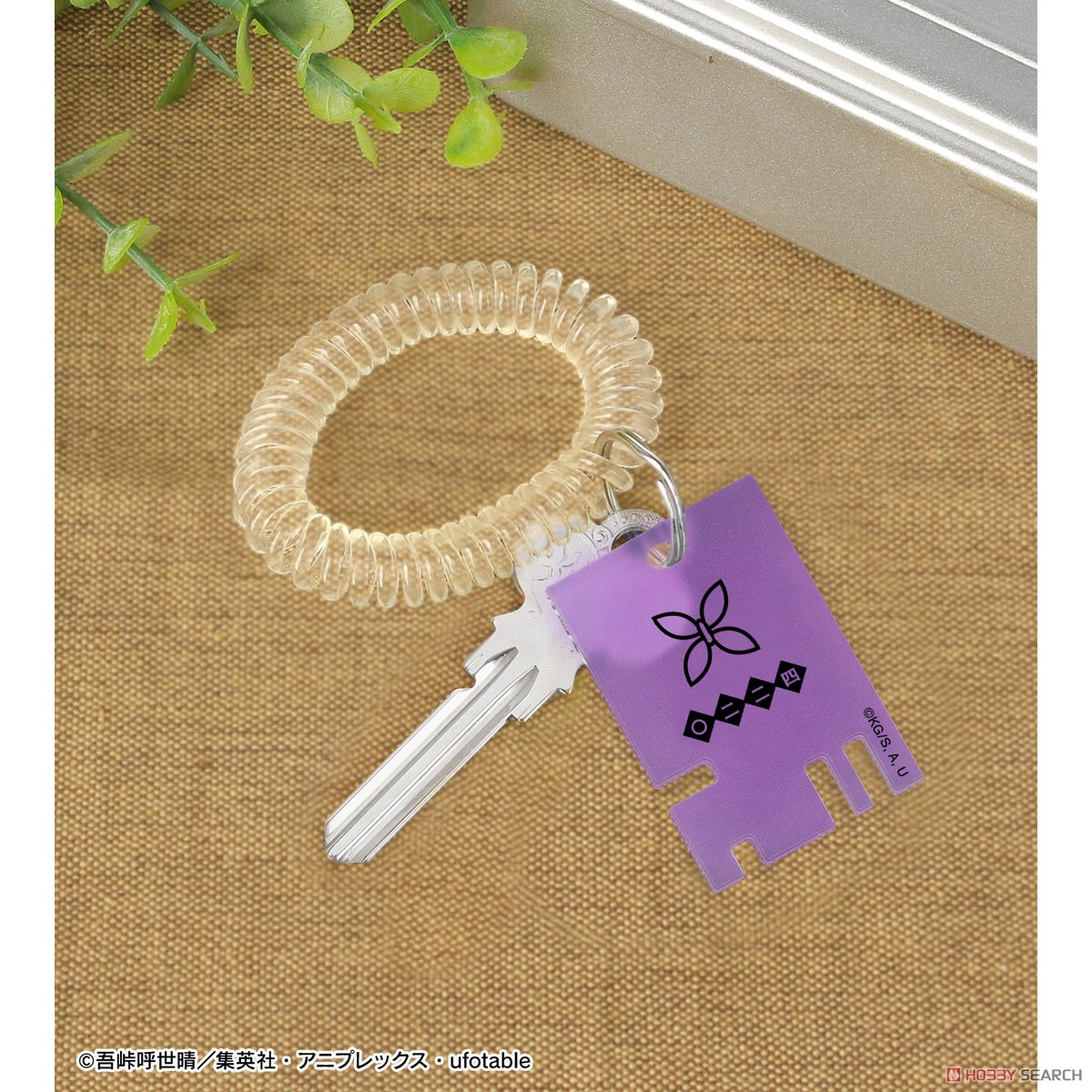 胡蝶しのぶ ロッカーキー風アクリルキーホルダー 3