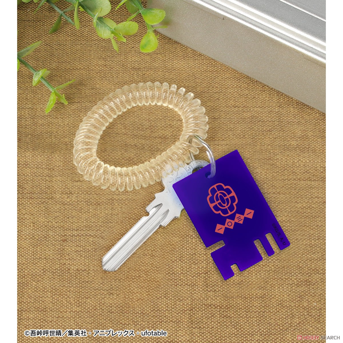宇髄天元 ロッカーキー風アクリルキーホルダー 3