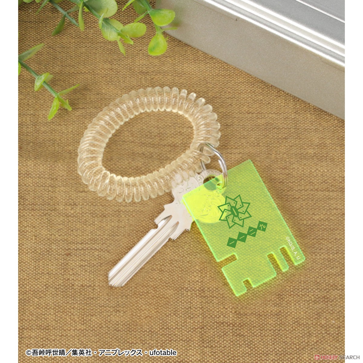 不死川実弥 ロッカーキー風アクリルキーホルダー 3