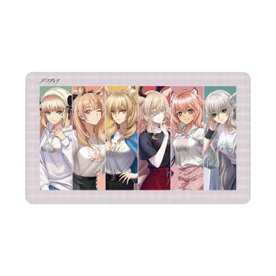 アークナイツ 描き起こしイラスト 集合 ショッピングver. マルチデスクマット ver.B