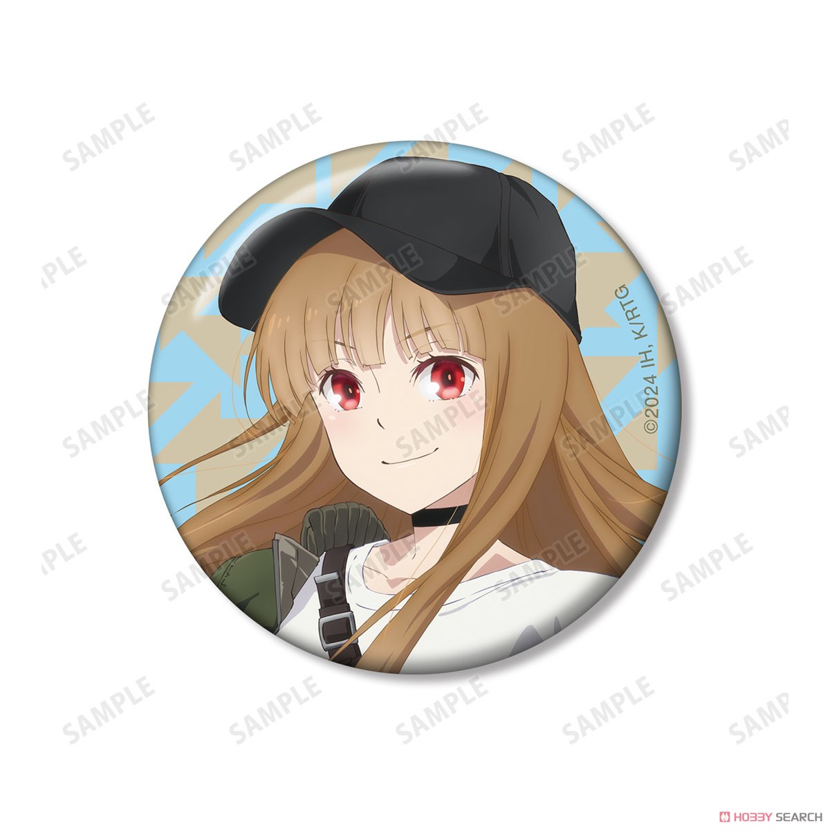 描き下ろし ホロ カジュアルファッションでお買い物ver. 缶バッジ2個セット 3