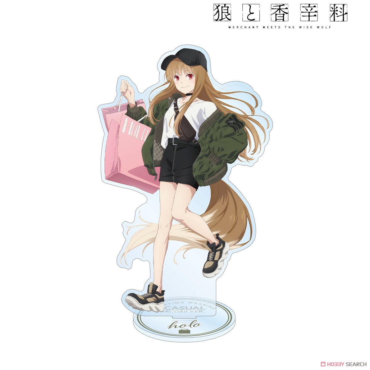描き下ろし ホロ カジュアルファッションでお買い物ver. BIGアクリルスタンド 2