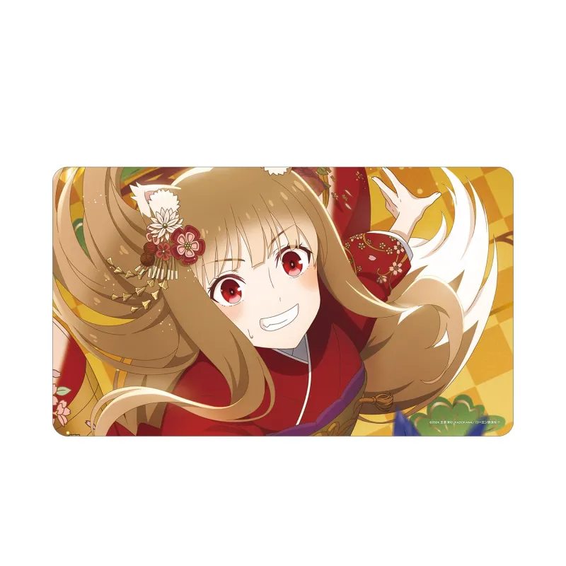 ホロと巡る四季の物語:「お正月」ビジュアル マルチデスクマット