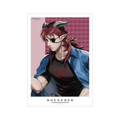 アークナイツ 描き起こしイラスト ヘドリー ショッピングver. A3マット加工ポスター