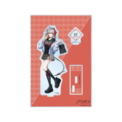 アークナイツ 描き起こしイラスト W ショッピングver. パーツ付きBIGアクリルスタンド