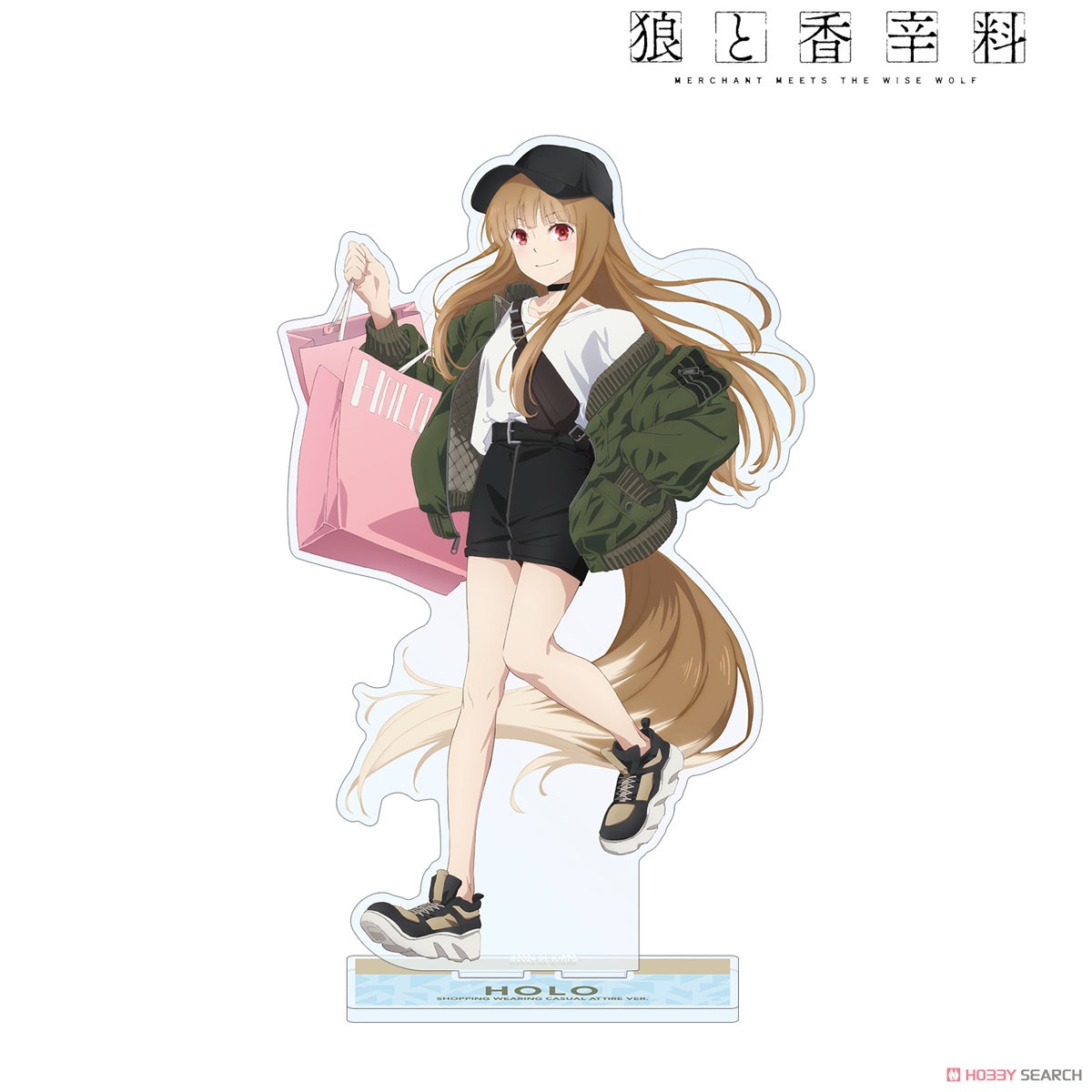 描き下ろし ホロ カジュアルファッションでお買い物ver. 特大アクリルスタンド 2
