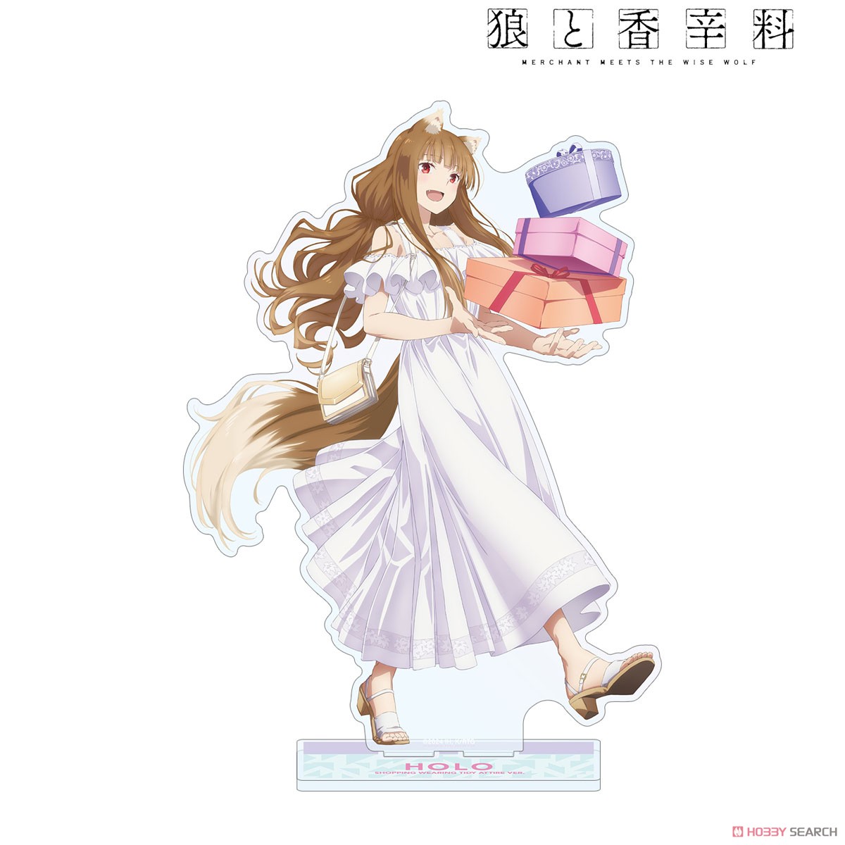 描き下ろし ホロ キレイめファッションでお買い物ver. 特大アクリルスタンド 2